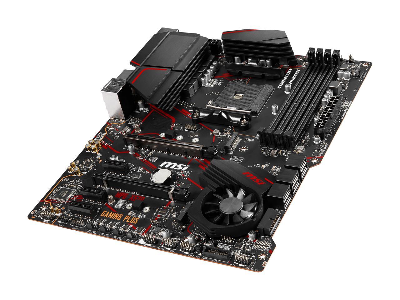 MSI MPG X570 GAMING PLUS Gaming Motherboard AMD AM4 SATA 6Gb/s M.2 USB 3.2 Gen 2 HDMI ATX