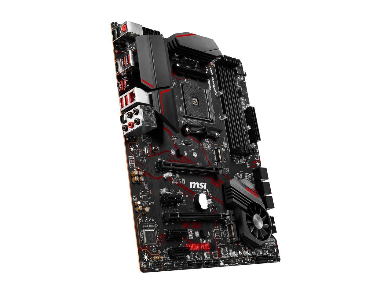 MSI MPG X570 GAMING PLUS Gaming Motherboard AMD AM4 SATA 6Gb/s M.2 USB 3.2 Gen 2 HDMI ATX