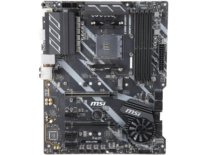 MSI X570-A PRO Motherboard AMD AM4 SATA 6Gb/s M.2 USB 3.2 Gen 2 HDMI ATX