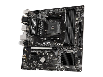 MSI PRO B450M PRO-VDH MAX AM4 AMD B450 SATA 6Gb/s Micro ATX AMD Motherboard