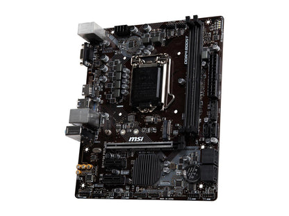 MSI PRO B365M PRO-VH LGA 1151 (300 Series) Intel B365 SATA 6Gb/s Micro ATX Intel Motherboard