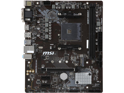 MSI PRO B450M PRO-M2 MAX AM4 AMD B450 SATA 6Gb/s Micro ATX AMD Motherboard