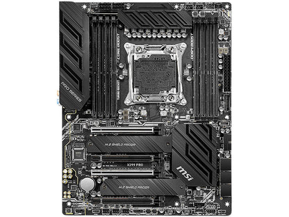 MSI PRO X299 PRO LGA 2066 Intel X299 SATA 6Gb/s ATX Intel Motherboard