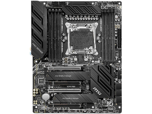MSI PRO X299 PRO LGA 2066 Intel X299 SATA 6Gb/s ATX Intel Motherboard
