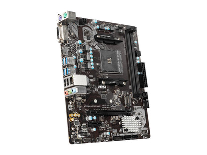 MSI A320M-A PRO MAX AM4 AMD A320 SATA 6Gb/s Micro ATX AMD Motherboard