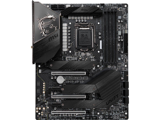 MSI MEG Z490 UNIFY LGA 1200 Intel Z490 SATA 6Gb/s ATX Intel Motherboard