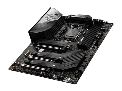 MSI MEG Z490 UNIFY LGA 1200 Intel Z490 SATA 6Gb/s ATX Intel Motherboard
