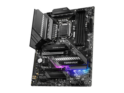 MSI MAG Z490 TOMAHAWK LGA 1200 Intel Z490 SATA 6Gb/s ATX Intel Motherboard