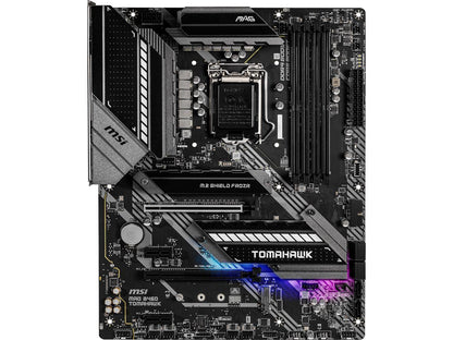 MSI MAG B460 TOMAHAWK LGA 1200 Intel B460 SATA 6Gb/s ATX Intel Motherboard