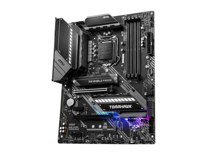 MSI MAG B460 TOMAHAWK LGA 1200 Intel B460 SATA 6Gb/s ATX Intel Motherboard