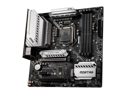 MSI MAG B460M MORTAR WIFI LGA 1200 Intel B460 SATA 6Gb/s Micro ATX Intel Motherboard