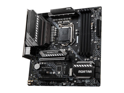 MSI MAG B460M MORTAR LGA 1200 Intel B460 SATA 6Gb/s Micro ATX Intel Motherboard