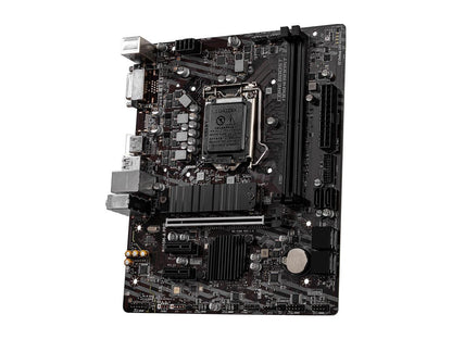 MSI PRO B460M-A PRO LGA 1200 Intel B460 SATA 6Gb/s Micro ATX Intel Motherboard