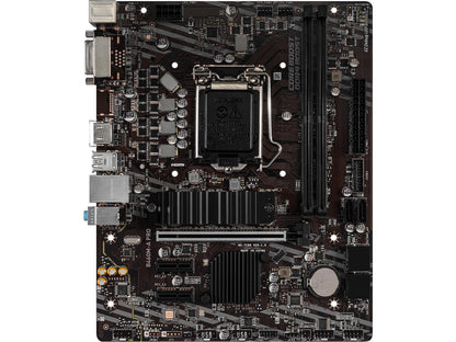 MSI PRO B460M-A PRO LGA 1200 Intel B460 SATA 6Gb/s Micro ATX Intel Motherboard