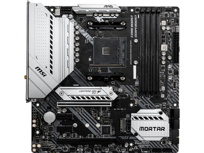 MSI MAG B550M MORTAR WIFI AM4 AMD B550 SATA 6Gb/s Micro ATX AMD Motherboard