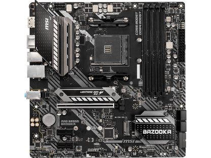 MSI MAG B550M BAZOOKA AM4 AMD B550 SATA 6Gb/s Micro ATX AMD Motherboard
