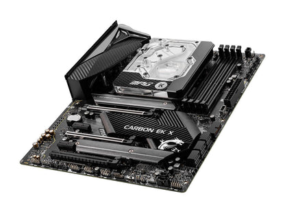 MSI MPG Z490 CARBON EK X LGA 1200 Intel Z490 SATA 6Gb/s ATX Intel Motherboard