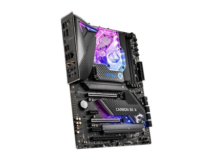 MSI MPG Z490 CARBON EK X LGA 1200 Intel Z490 SATA 6Gb/s ATX Intel Motherboard