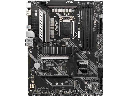 MSI MAG B460 TORPEDO LGA 1200 Intel B460 SATA 6Gb/s ATX Intel Motherboard