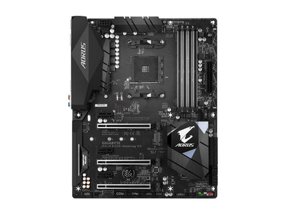 GIGABYTE GA-AX370-Gaming K5 (rev. 1.0) AM4 AMD X370 SATA 6Gb/s USB 3.1 HDMI ATX AMD Motherboard