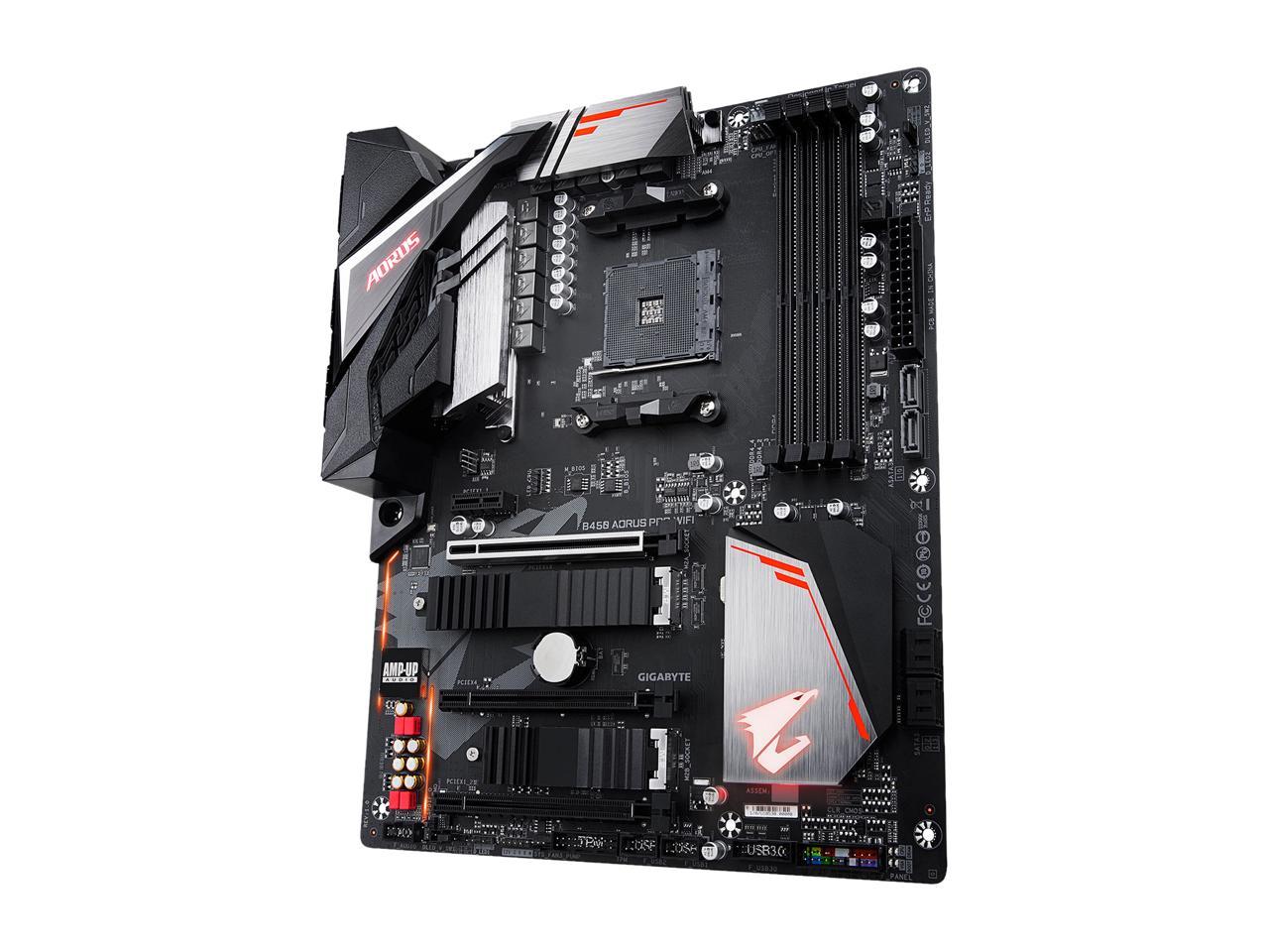 GIGABYTE B450 AORUS PRO WIFI (rev. 1.0) AM4 AMD B450 SATA 6Gb/s ATX AMD Motherboard