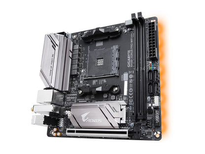 GIGABYTE B450 I AORUS PRO WIFI AM4 AMD B450 SATA 6Gb/s USB 3.1 HDMI Mini ITX AMD Motherboard