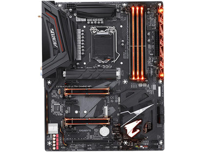 GIGABYTE Z370 AORUS ULTRA GAMING WIFI LGA 1151 (300 Series) Intel Z370 HDMI SATA 6Gb/s USB 3.1 ATX Intel Motherboard