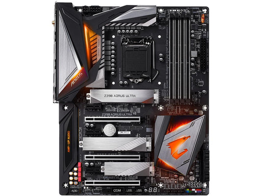 GIGABYTE Z390 AORUS ULTRA LGA 1151 (300 Series) Intel Z390 SATA 6Gb/s ATX Intel Motherboard