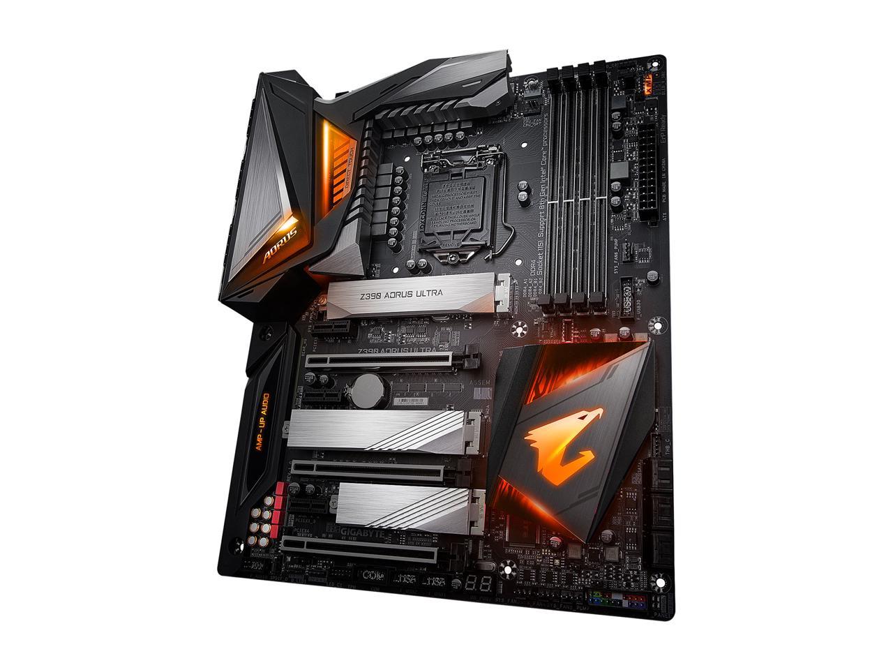 GIGABYTE Z390 AORUS ULTRA LGA 1151 (300 Series) Intel Z390 SATA 6Gb/s ATX Intel Motherboard