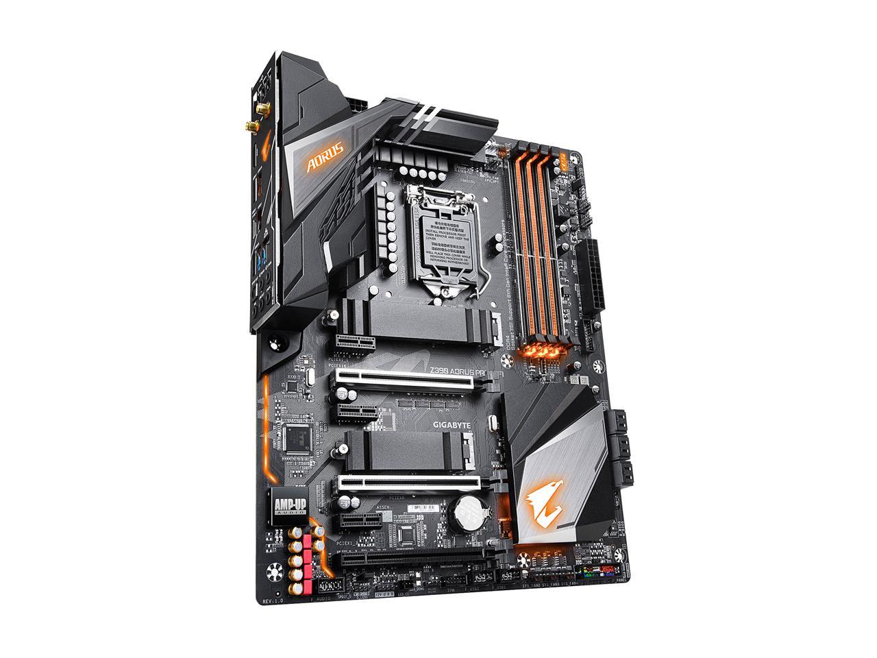 GIGABYTE Z390 AORUS PRO WIFI LGA 1151 (300 Series) Intel Z390 SATA 6Gb/s ATX Intel Motherboard