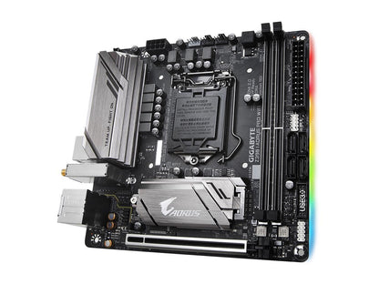 GIGABYTE Z390 I AORUS PRO WIFI LGA 1151 (300 Series) Intel Z390 SATA 6Gb/s Mini ITX Intel Motherboard