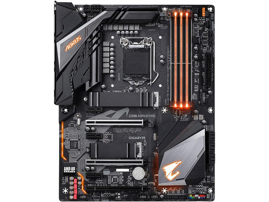 GIGABYTE Z390 AORUS PRO LGA 1151 (300 Series) Intel Z390 HDMI SATA 6Gb/s USB 3.1 ATX Intel Motherboard