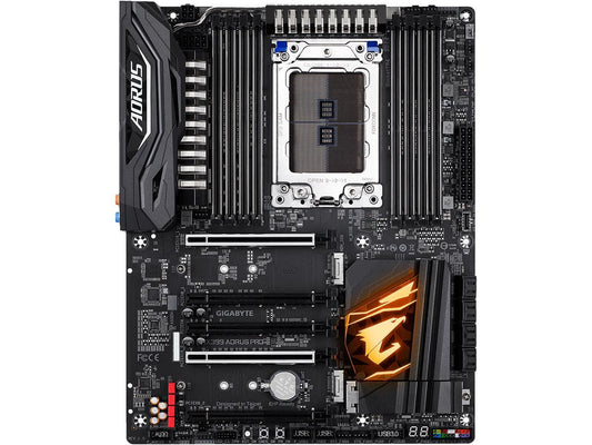 GIGABYTE X399 AORUS PRO sTR4 AMD X399 SATA 6Gb/s USB 3.1 ATX AMD Motherboard