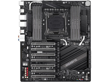 GIGABYTE X299-WU8 LGA 2066 Intel X299 Motherboard with 7 PCIe x16 Slots and Dual Intel Server LAN