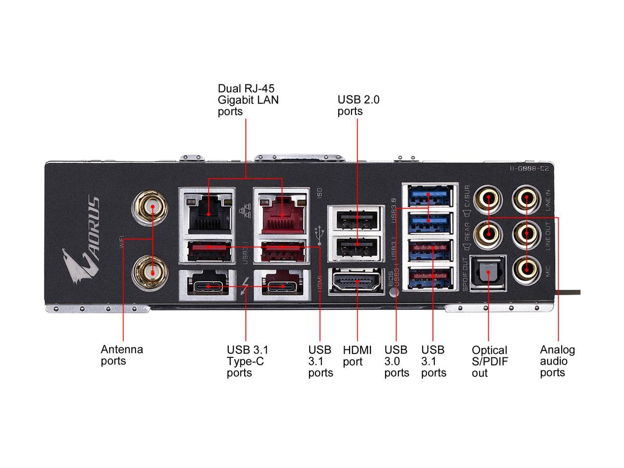 GIGABYTE Z390 AORUS XTREME WATERFORCE LGA 1151 (300 Series) Intel Z390 HDMI SATA 6Gb/s USB 3.1 Extended ATX Intel Motherboard