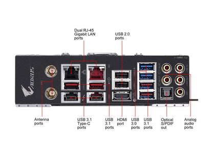GIGABYTE Z390 AORUS XTREME WATERFORCE LGA 1151 (300 Series) Intel Z390 HDMI SATA 6Gb/s USB 3.1 Extended ATX Intel Motherboard