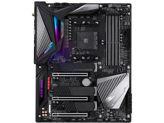 GIGABYTE X570 AORUS MASTER AMD Ryzen 3000 PCIe 4.0 SATA 6Gb/s USB 3.2 AMD X570 ATX Motherboard