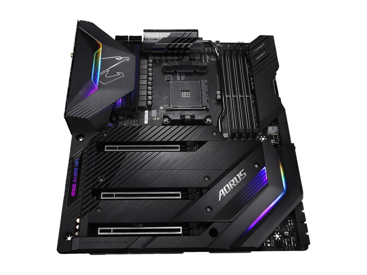 GIGABYTE X570 AORUS XTREME AMD Ryzen 3000 PCIe 4.0 SATA 6Gb/s USB 3.2 AMD X570 E-ATX Motherboard