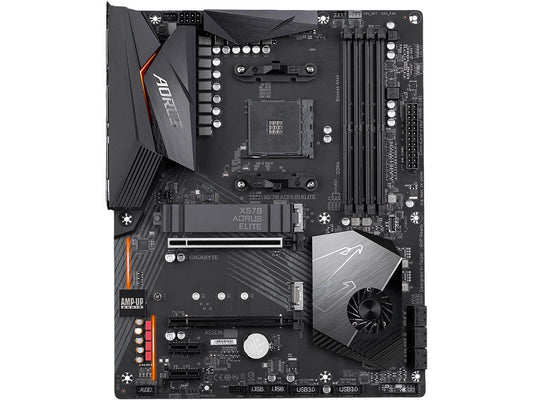 GIGABYTE X570 AORUS ELITE AMD Ryzen 3000 PCIe 4.0 SATA 6Gb/s USB 3.2 AMD X570 ATX Motherboard