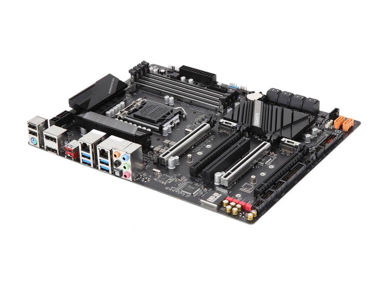 GIGABYTE C246-WU4 LGA 1151 (300 Series) Intel C246 SATA 6Gb/s ATX Intel Motherboard