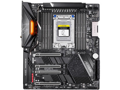 GIGABYTE TRX40 AORUS MASTER sTRX4 AMD TRX40 SATA 6Gb/s Extended ATX AMD Motherboard