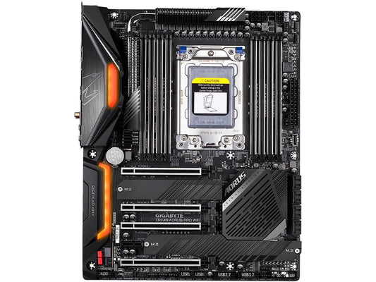 GIGABYTE TRX40 AORUS PRO WIFI sTRX4 AMD TRX40 SATA 6Gb/s ATX AMD Motherboard