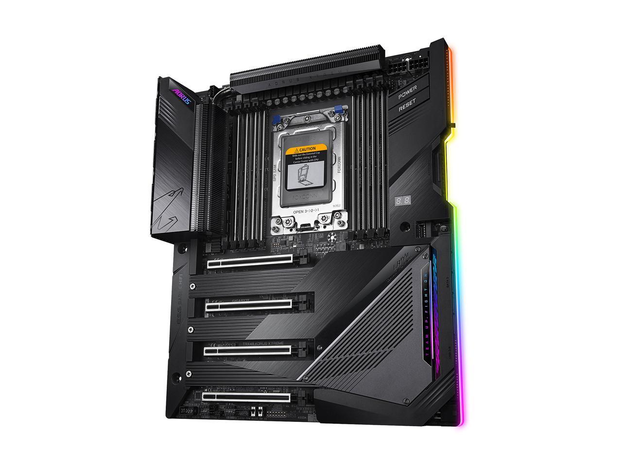 GIGABYTE TRX40 AORUS XTREME sTRX4 AMD TRX40 SATA 6Gb/s XL ATX AMD Motherboard