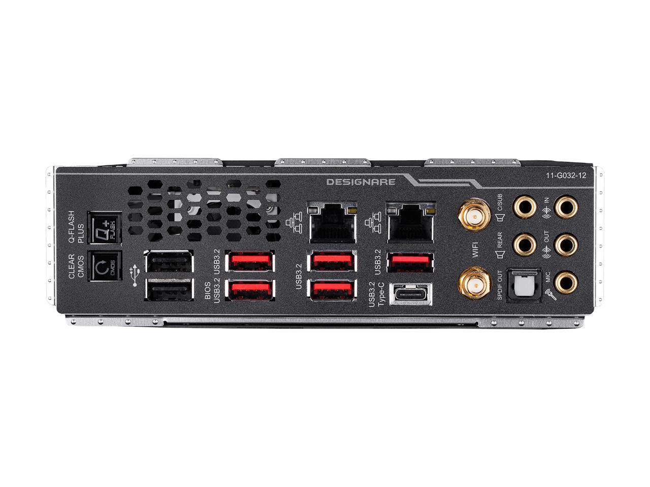 GIGABYTE TRX40 DESIGNARE sTRX4 AMD TRX40 SATA 6Gb/s XL ATX AMD Motherboard