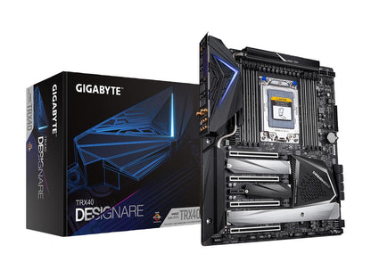 GIGABYTE TRX40 DESIGNARE sTRX4 AMD TRX40 SATA 6Gb/s XL ATX AMD Motherboard