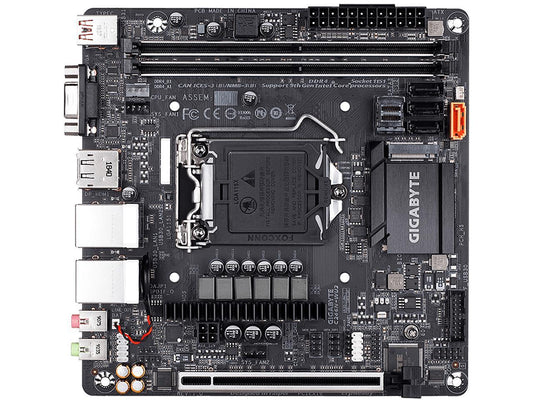 GIGABYTE C246N-WU2 LGA 1151 (300 Series) Intel C246 SATA 6Gb/s Mini ITX Intel Motherboard
