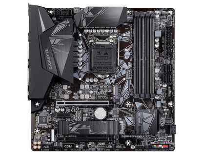 GIGABYTE Z490M GAMING X LGA 1200 Intel Z490 Micro-ATX Motherboard with M.2, SATA 6Gb/s, USB 3.2 Gen 2