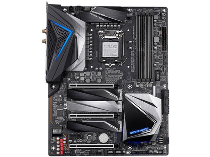 GIGABYTE Z490 VISION D LGA 1200 Intel Z490 ATX Motherboard with Triple M.2, SATA 6Gb/s, USB 3.2 Gen 2, WIFI 6, 2.5 GbE LAN, Dual Thunderbolt 3