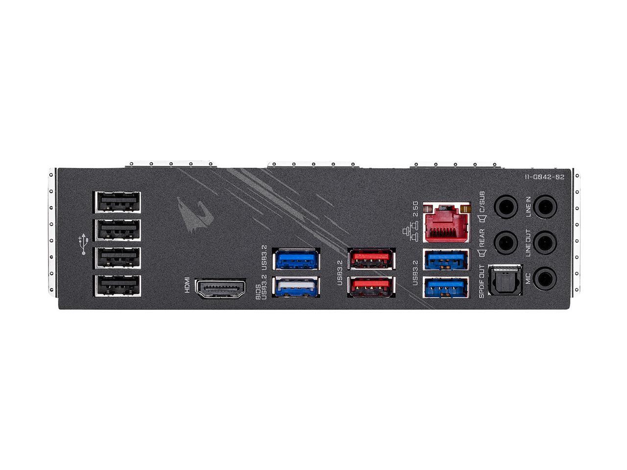 GIGABYTE Z490 AORUS ELITE LGA 1200 Intel Z490 ATX Motherboard with Dual M.2, SATA 6Gb/s, USB 3.2 Gen 2, 2.5 GbE LAN