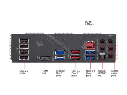 GIGABYTE Z490 AORUS ELITE LGA 1200 Intel Z490 ATX Motherboard with Dual M.2, SATA 6Gb/s, USB 3.2 Gen 2, 2.5 GbE LAN